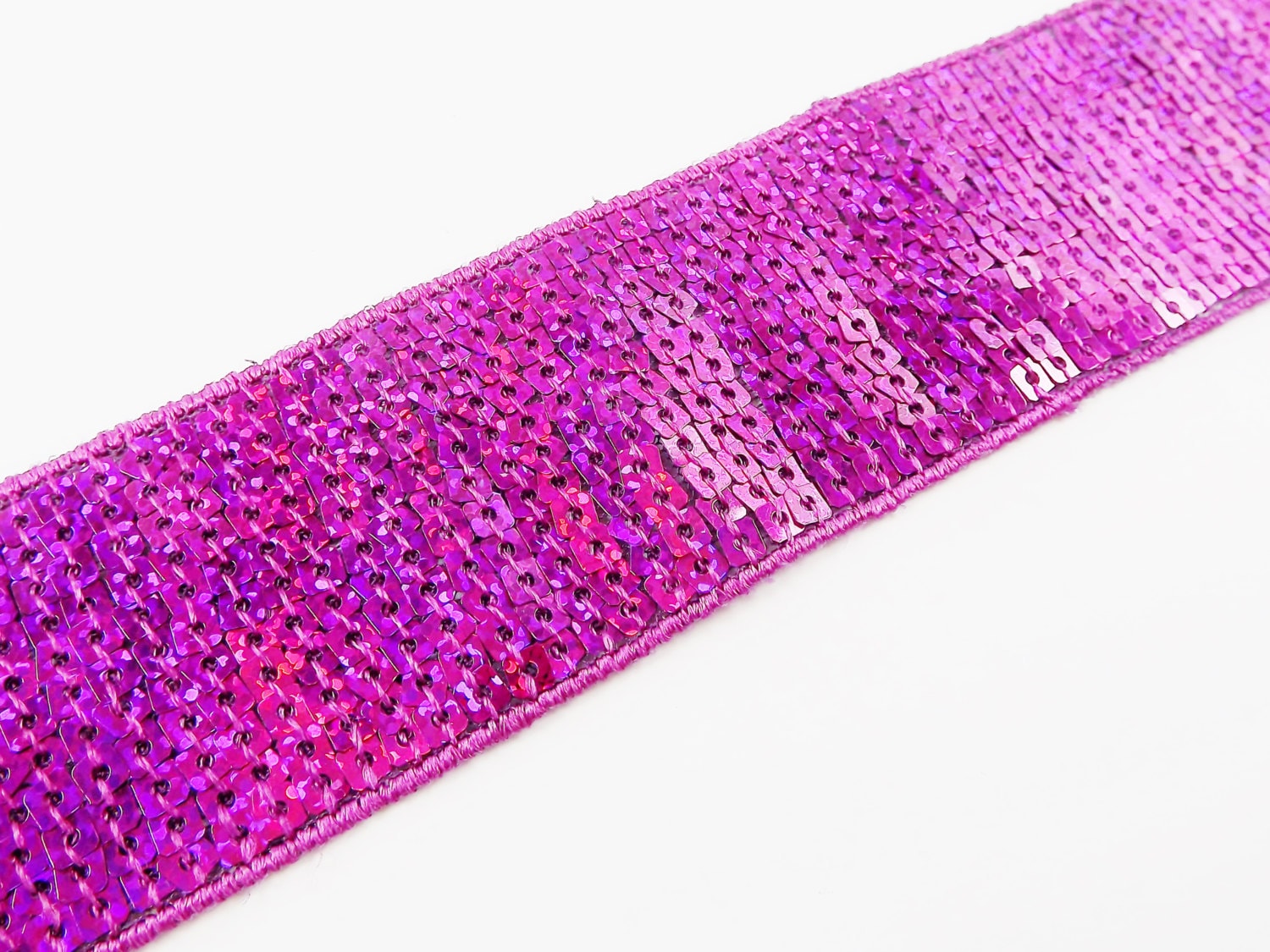 Violet Purple Sparkly Square Sequin Border Trim Lace Ribbon - 1.81 inc –  LylaSupplies